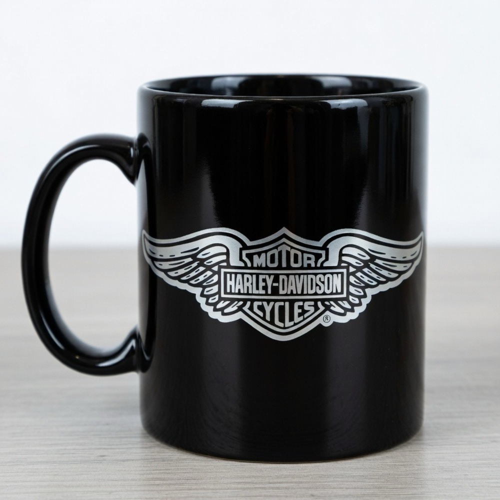 Harley-Davidson Core Bar & Shield Logo Ceramic Coffee Mug